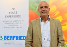 At Benfried's stand, Rob de Hoogh was present, among others. Rob is responsible for sales in Germany, Iceland, Canada and America.